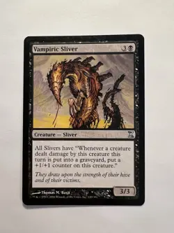 Vampiric Sliver - MTG Time Spiral - NM - Image 1