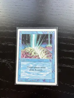 Braingeyser Revised Edition MTG Magic the Gathering - Image 1