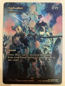 FOIL Endwalker - Brainstorm (Showcase) 0028 FINAL FANTASY: Through the Ages FCA - Image 1