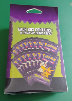 POKEMON TRICK OR TREAT BOOSTER PACK SET 15 PACKS SEALED/NEW - Image 3
