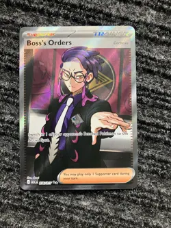 Boss's Orders - 256/217 - Ascended Heroes - Ultra Rare - Pokemon Full Art - Image 1