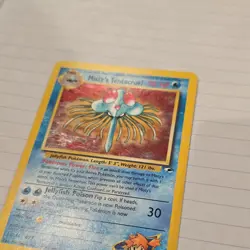 Pokemon Misty's Tentacruel Gym Heroes 10/132 Holo Rare Unlimited 70 HP Wizards - Image 2
