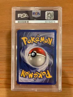 2000 Pokemon Gym Challenge Lt. Surge's Raichu Holo #11 PSA 7 NM - Image 2