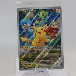 Pokemon TCG - Pikachu SVP027 SV Black Star Promo - SEALED - Image 2