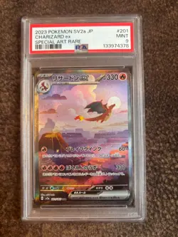 Charizard Pokemon 151 Japanese 201/165 Special Art Rare PSA 9 - Image 1