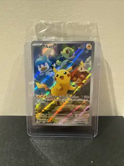 Pikachu SVP 027 - Paldea Evolved Black Star Promo - Pokemon TCG - Sealed - Image 4