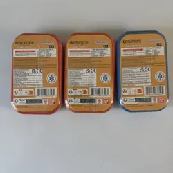 Set of 3 One Piece TCG Card Game - Mini Tins Vol.2 English OP 13 Art Set All 3 - Image 2