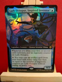 Lady Octopus, Inspired Inventor FOIL (Extended) - Marvel's Spider-Man - NM - MTG - Image 1