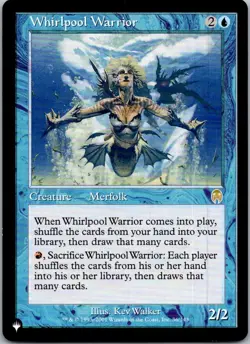Whirlpool Warrior R The List Reprints 36/143 NM Normal - Image 1
