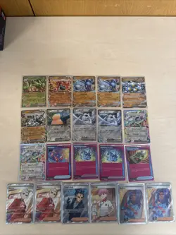 Prismatic Evolutions Pokemon Cards Job Lot 21 Cards - Image 1