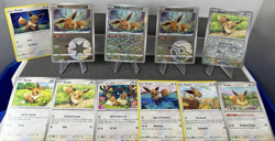 Pokemon Lot of Cards and Stickers All Eevee #133 Eevee Only Pokemon Lot of 21 - Image 3