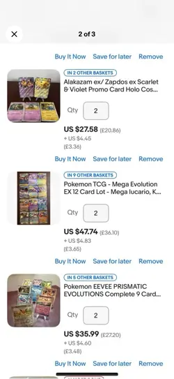 Custom Pokestonkz Lot - Items In Images From Messages (Pokemon 151, Prismatic..) 636996769661 - Image 2