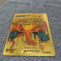 Pokemon Evolution Charizard v Gold Foil Wild Flames Mo SMP 26-43 - Image 4