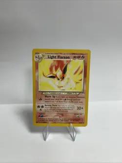 Pokemon Light Flareon 46/105 Neo Destiny Uncommon Regular English TCG Card - Image 1