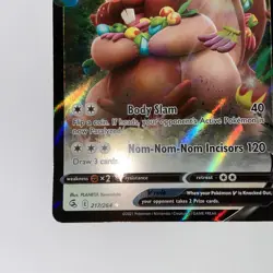 Pokemon TCG Greedent V Fusion Strike 217/264 Holo Ultra Rare NM Fast Shipping - Image 2