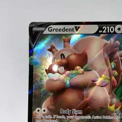 Pokemon TCG Greedent V Fusion Strike 217/264 Holo Ultra Rare NM Fast Shipping - Image 5