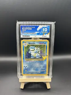 Pokemon TCG Blastoise 2/102 Celebrations ACE 10 Gem Mint - Image 1