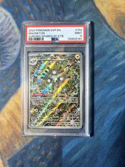 Pokemon TCG - Magneton SVP 159 Pokemon Center PC Exclusive Promo PSA 9 - Image 1