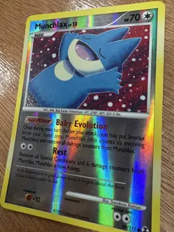Munchlax Rising Rivals 69/111 Reverse Holo Common Pokemon TCG - Image 3