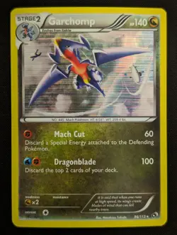 Garchomp 96/113 Legendary Treasures Holo Pokemon TCG LP - Image 1