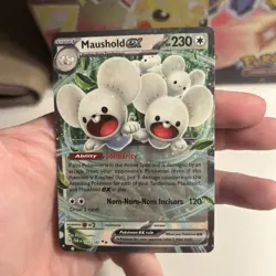 Pokemon TCG Maushold Ex 155/182 S&V Paradox Rift NM - Image 4