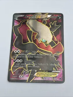 Pokemon TCG Darkrai EX (Full Art) 118/122 Breakpoint Holo LP - Image 1