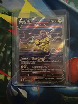 Pokemon TCG - Raikou V GG41/GG70 Crown Zenith: Galarian Gallery Holo | NM - Image 1