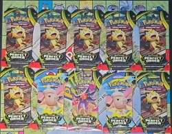 Perfect Order Sleeved Booster PacksNEW* (Lot Of 10) Pokemon Mega Evolution - Image 1