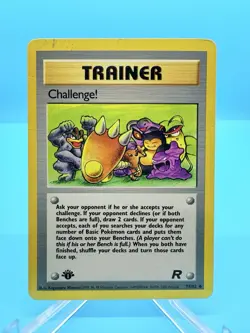 Challenge! [1st Edition] #74 – Moderately Played – Pokemon Team Rocket - Image 1
