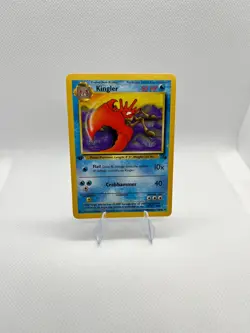 Pokemon Fossil Kingler 38/62 1st Edition - Image 1