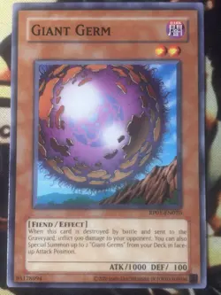 Yugioh: Giant Germ - RP01-EN070 - Common - Unlimited 2020 Reprint - NM - Image 1