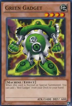 Green Gadget - YSYR-EN019 - Common - Unlimited Edition - Moderately Played - Image 1