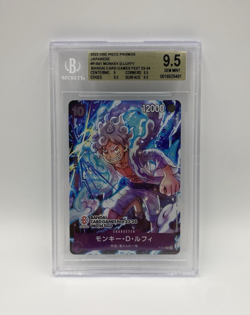 Monkey D. Luffy | BGS 9.5 Gem Mint | P-041 | Game Fest Promo One Piece Day 2023 - Image 1