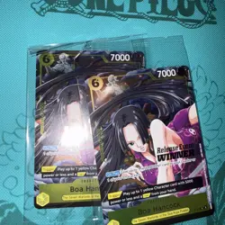 One Piece Boa Hancock Pre Release Event Winner P-115 Sealed Holo Stamp Op-15 - Image 3