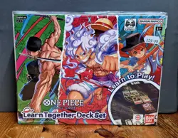 One Piece Card Game Learn Together Deck Set LT01 - English - Sealed - Image 1