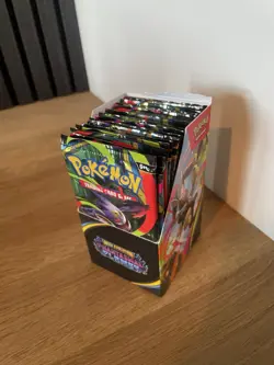 Pokemon TCG Phantasmal Flames Half Booster Box (18 Packs) UNSEALED NEW - Image 1