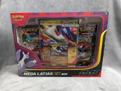 Pokemon Trading Cards, Mega Latias ex Box with Foil and Oversize &4Booster Packs - Image 3