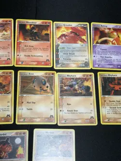 Vintage Pokemon Card Lot (12) | EX Era 2004 | Team Magma | Non-Holo - Image 3