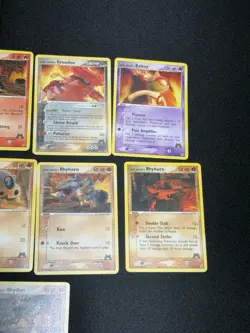 Vintage Pokemon Card Lot (12) | EX Era 2004 | Team Magma | Non-Holo - Image 4