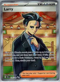 Larry 235/182 SV04: Paradox Rift - Pokemon Card - NM - Image 1