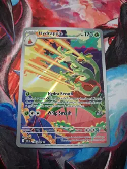 Pokemon TCG Hydrapple Illustration Rare Card IR 188/182, Destined Rivals - Image 1