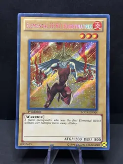 Elemental HERO Burstinatrix (Alternate Art) LCGX-EN004 Legendary Collection - Image 1