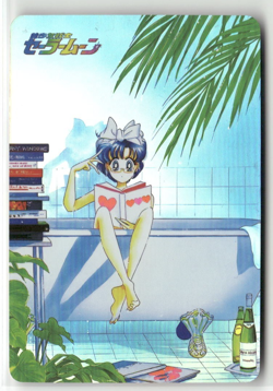 SAILOR MERCURY Sailor Moon Anime Collectible Card - Image 1