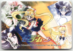 SAILOR MERCURY Sailor Moon Anime Collectible Card - Image 2