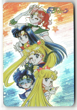 THE GIRLS OF SAILOR MOON Sailor Moon Anime Collectible Card - Image 1