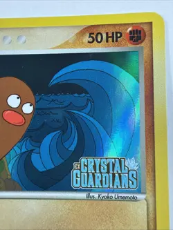 DIGLETT Holo 50/100 COMMON EX Crystal Guardians STAMPED Pokemon Card 2006 NM - Image 3