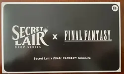 MTG Secret Lair x Final Fantasy: Grimoire NON-FOIL EDITION Sealed, In Hand - Image 1