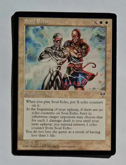 Magic MTG - Soul Echo - Mirage - LP - Image 1
