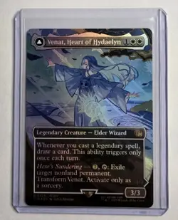 MTG Venat Heart of Hydaelyn Foil Borderless Final Fantasy #0329 MTG English - Image 1