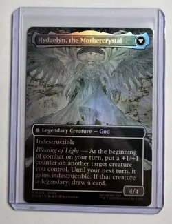 MTG Venat Heart of Hydaelyn Foil Borderless Final Fantasy #0329 MTG English - Image 2